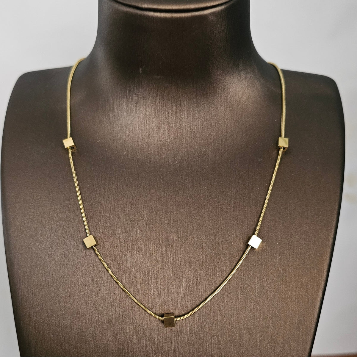 Little Square Charms Necklace