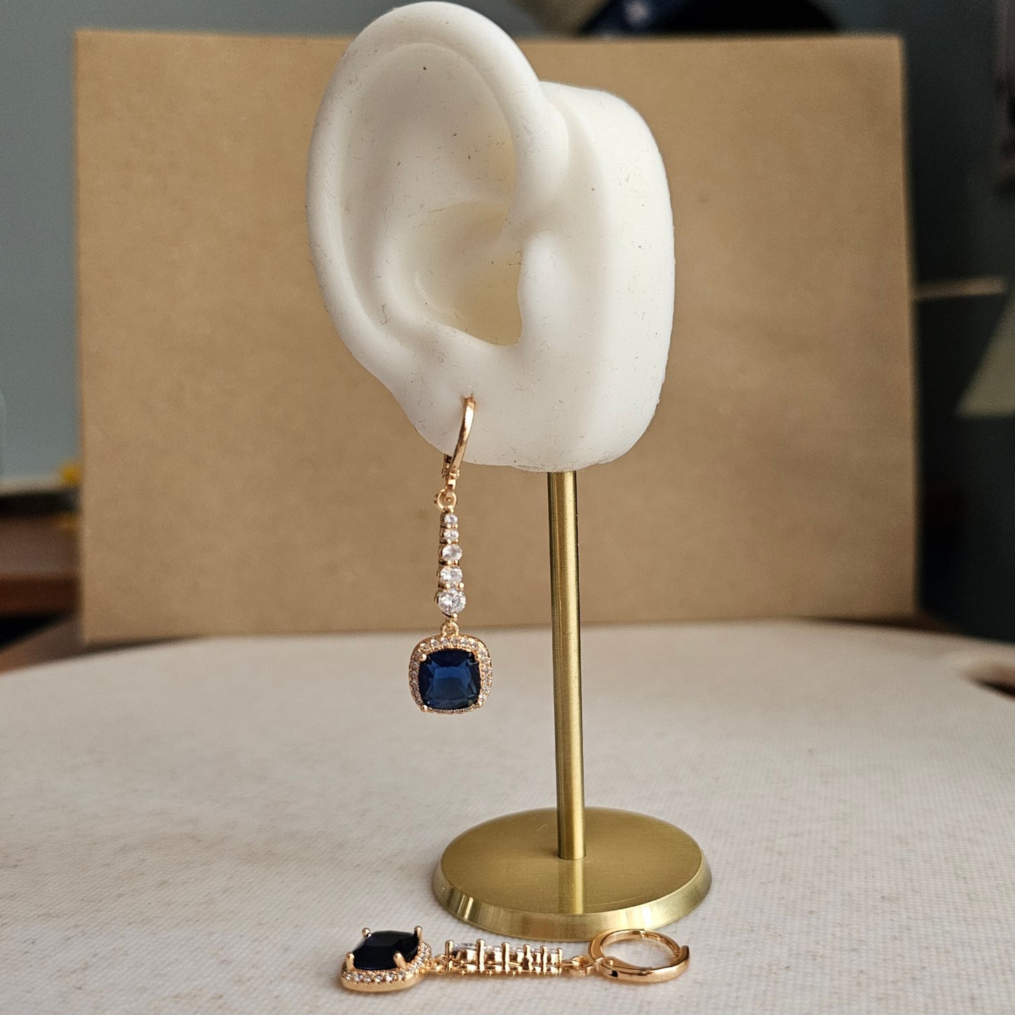 Square Blue Drops
