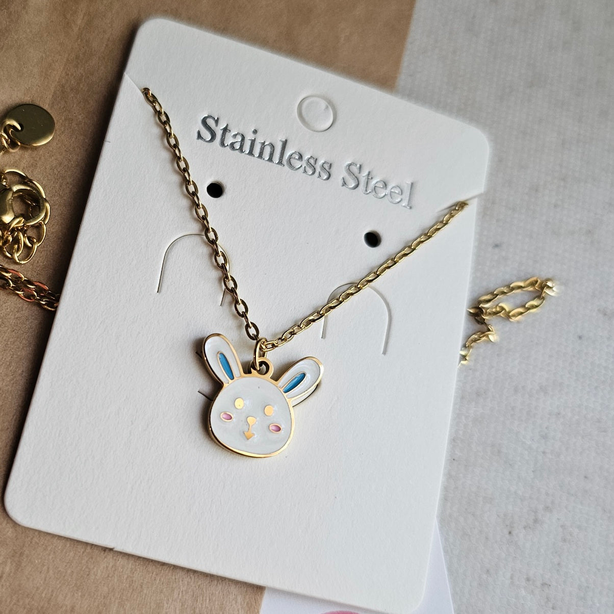 Bunny Necklace for Girls