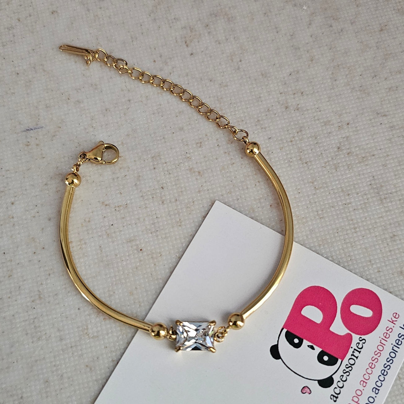 Open Square Bracelet