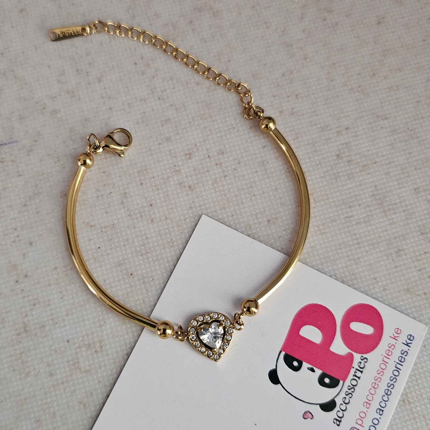 Open Heart Bracelet