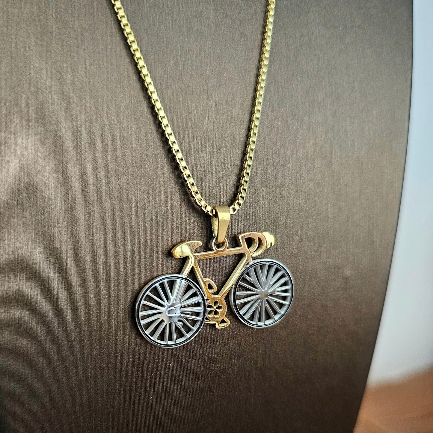 Bicycle Necklace