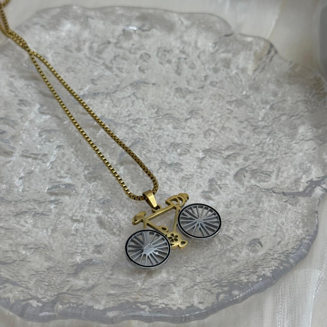 Bicycle Necklace