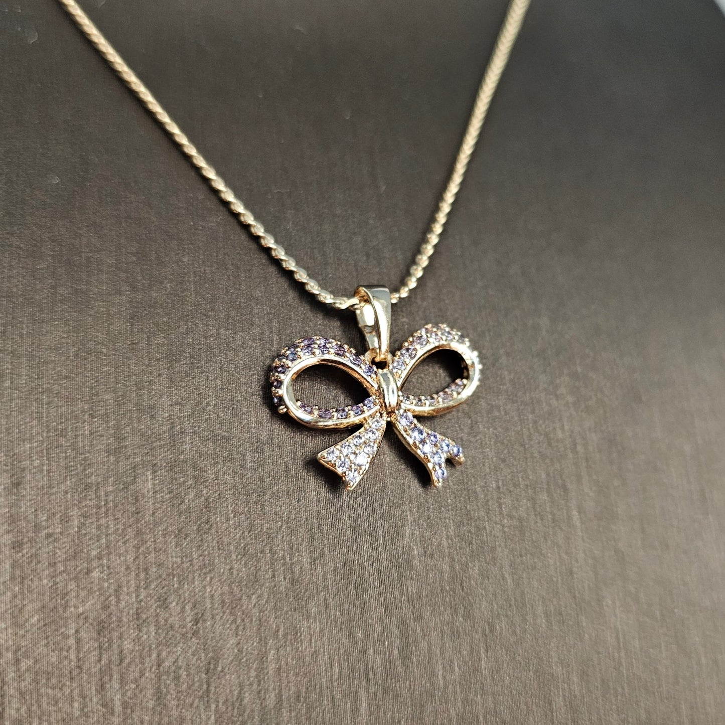 Luxe Bow Necklace