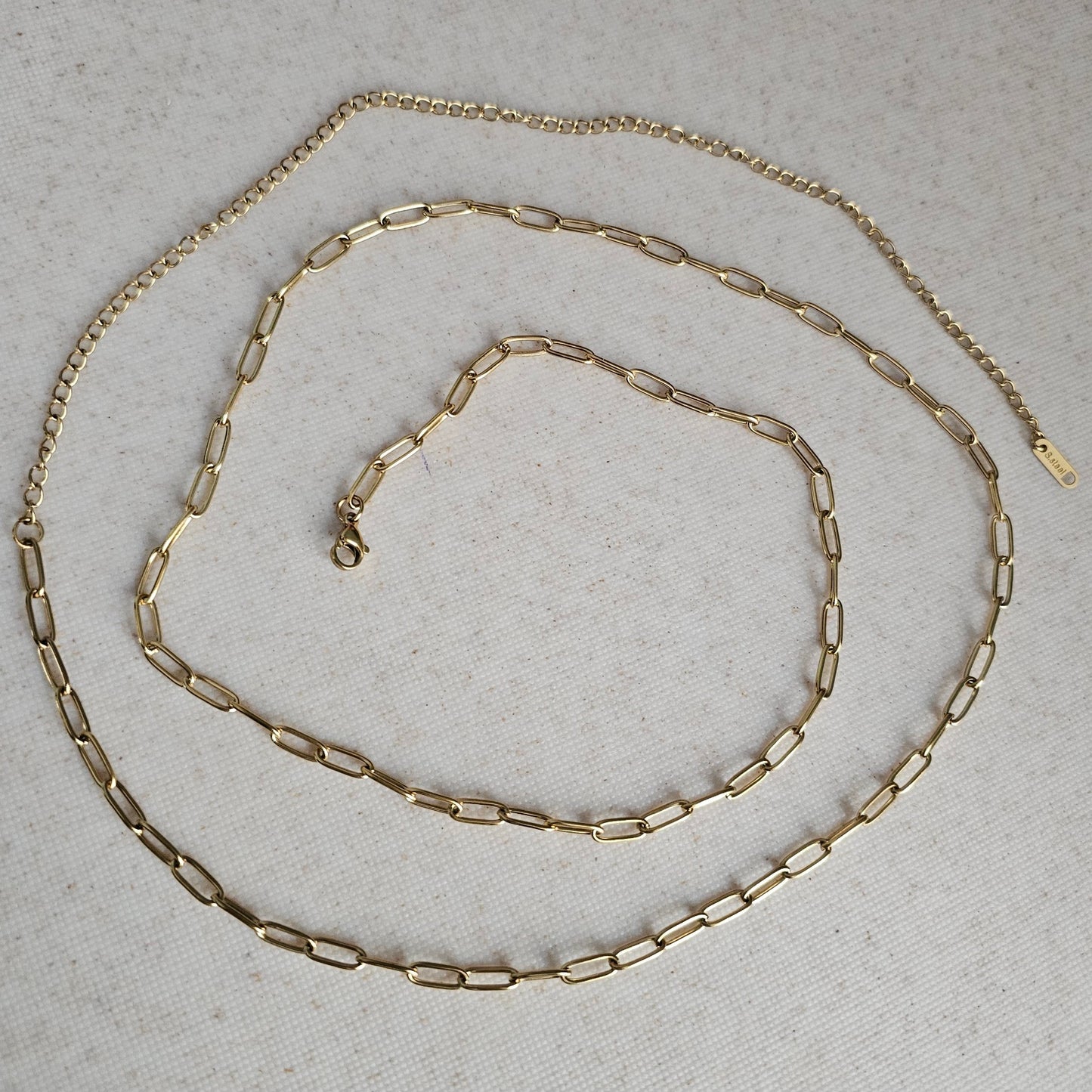 Paper Clip Style Waist Chain
