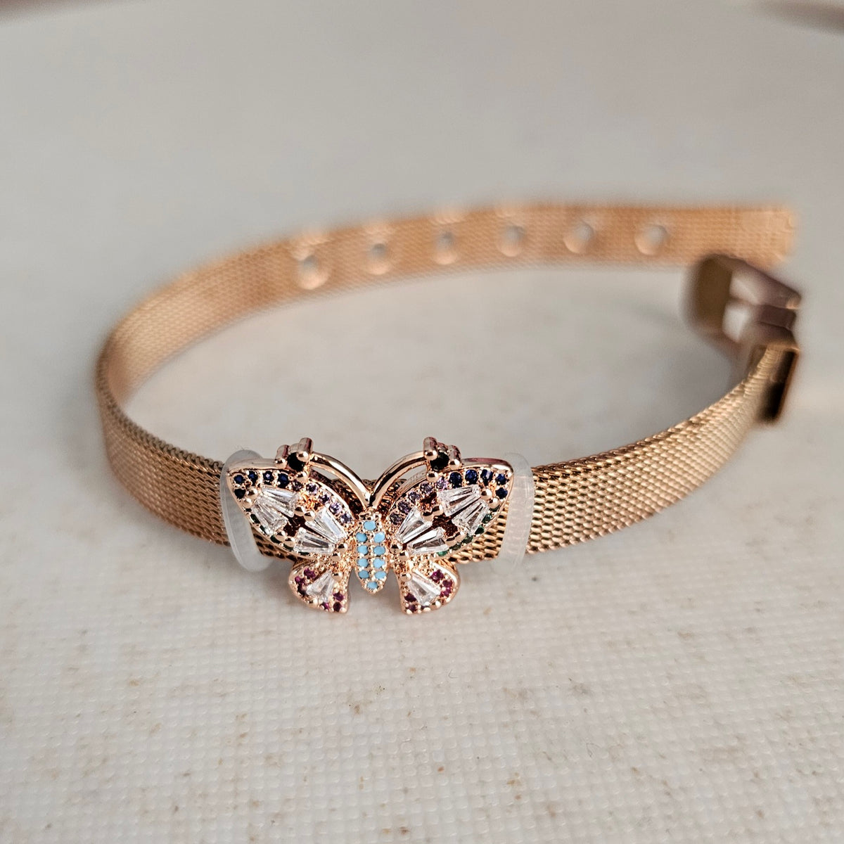 Watch Style Butterfly Bracelet