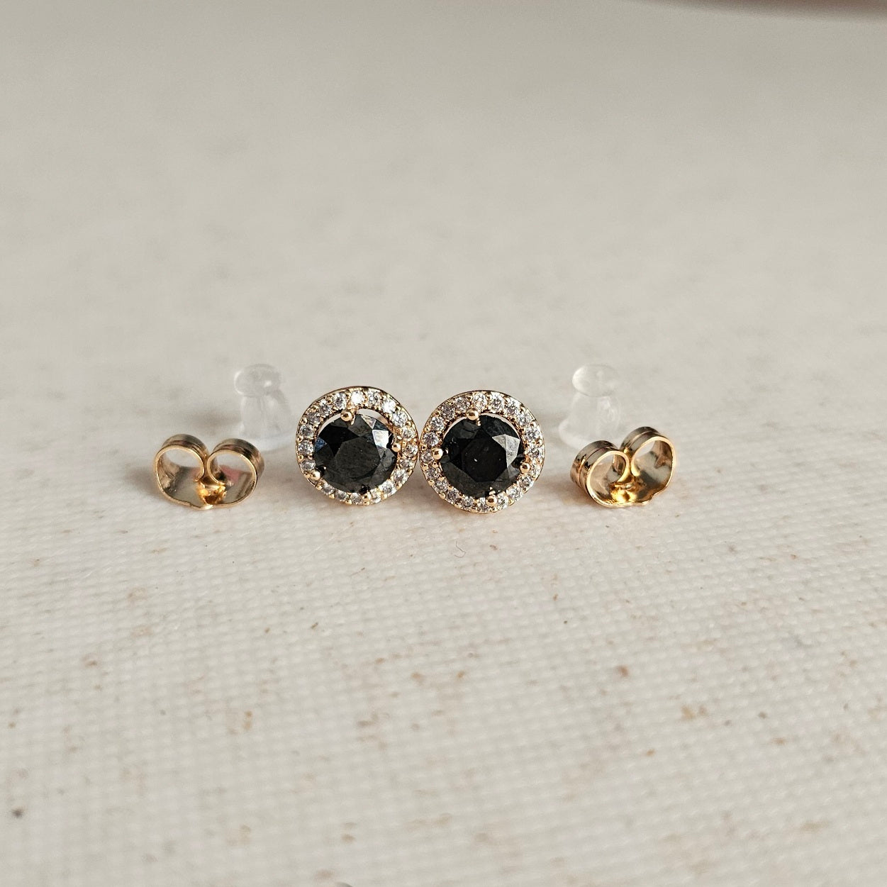 Luxe Studs - Black