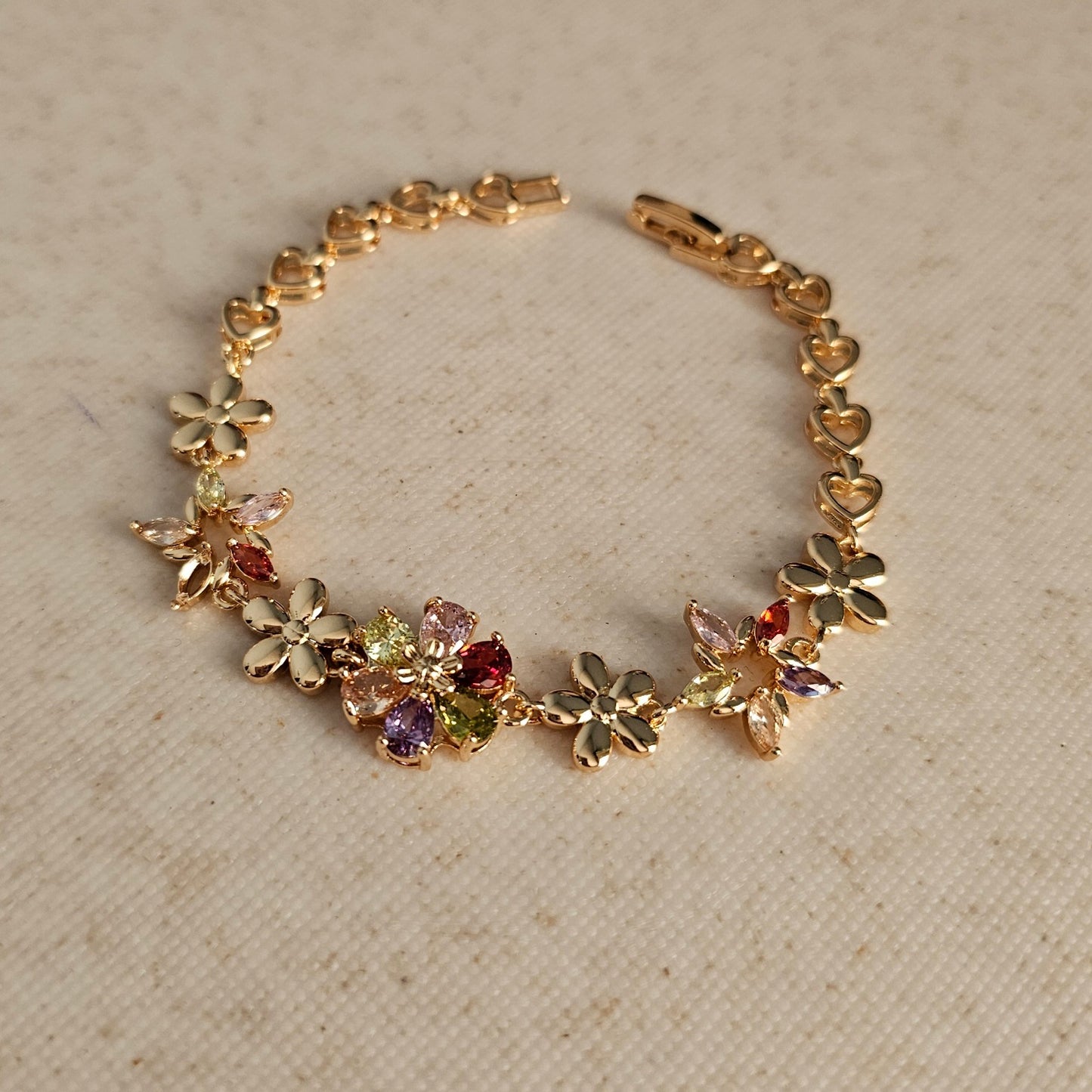 Multi Flower Bracelet