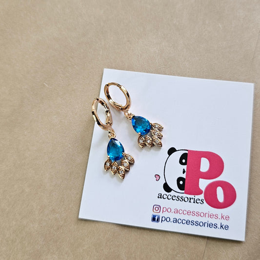 Chic Earrings - Blue