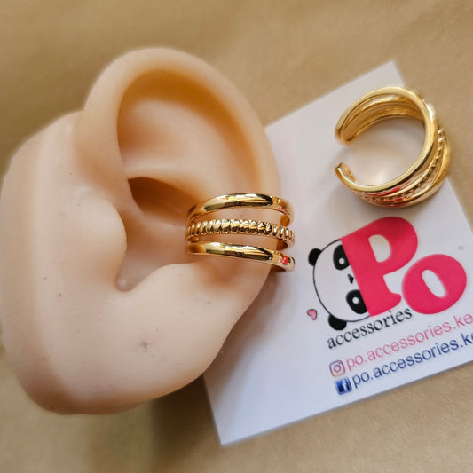 Abstract Ear Cuff (pair)