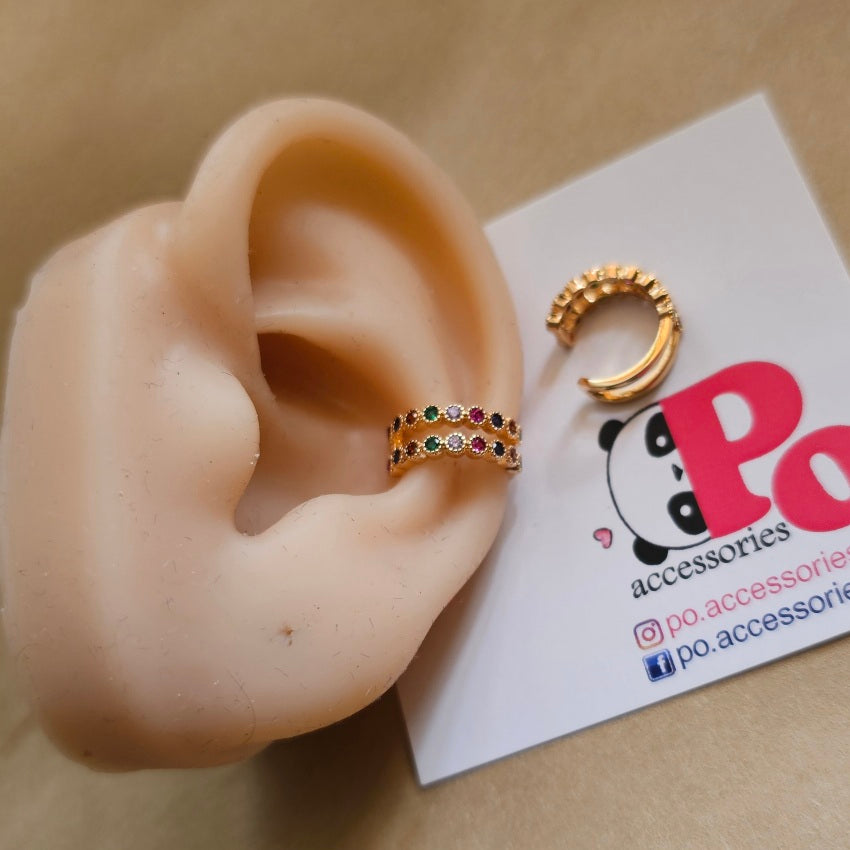 Colourful Ear Cuff (pair)