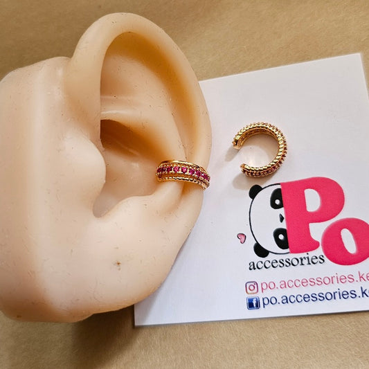 Pink Ear Cuffs (pair)