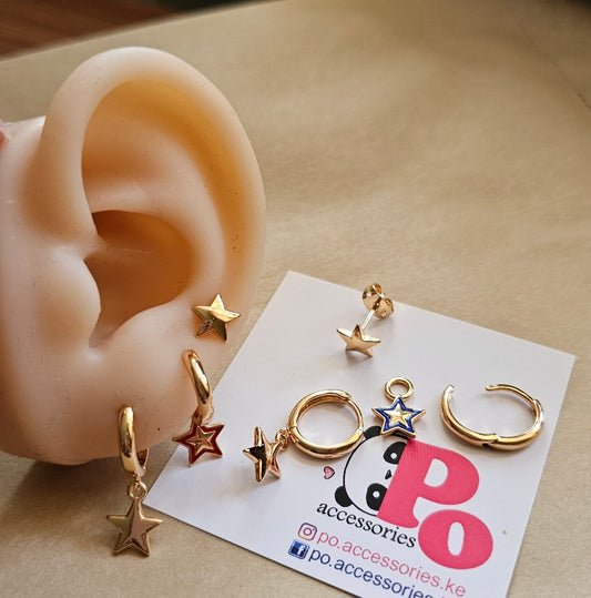 Super Star Earrings Set