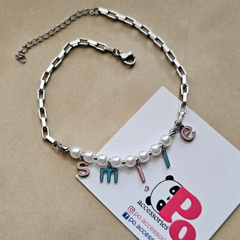 Smile Anklet Silver