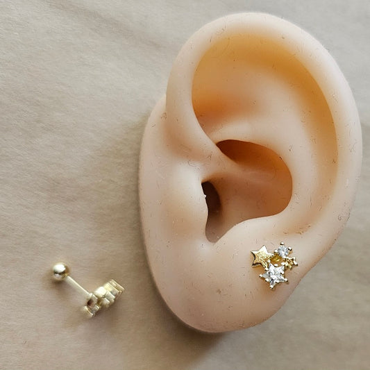 Starry Baby Studs