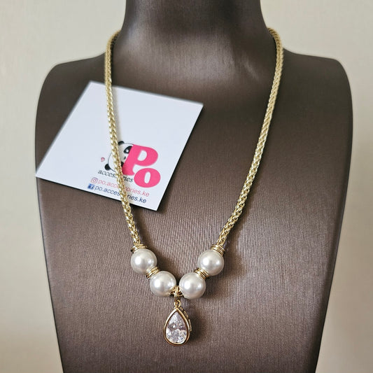 Pearl Drop Necklace