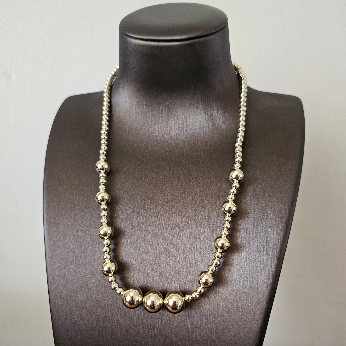 Gold Pearl Necklace