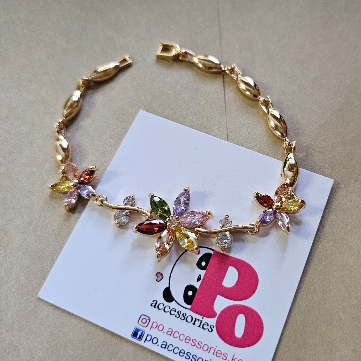 Flower Bloom Bracelet - Multi