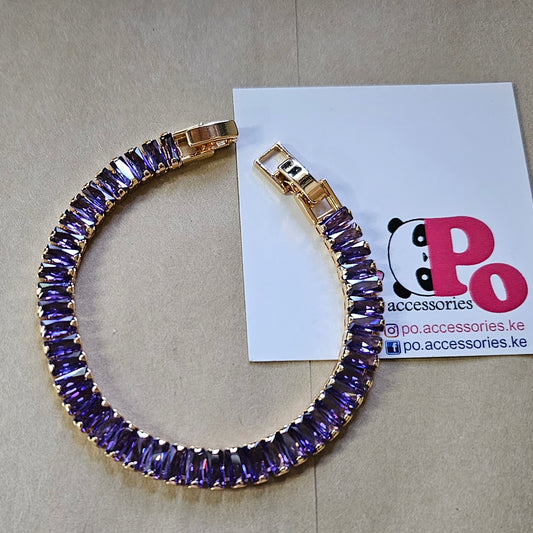 Tennis Bracelet - Violet