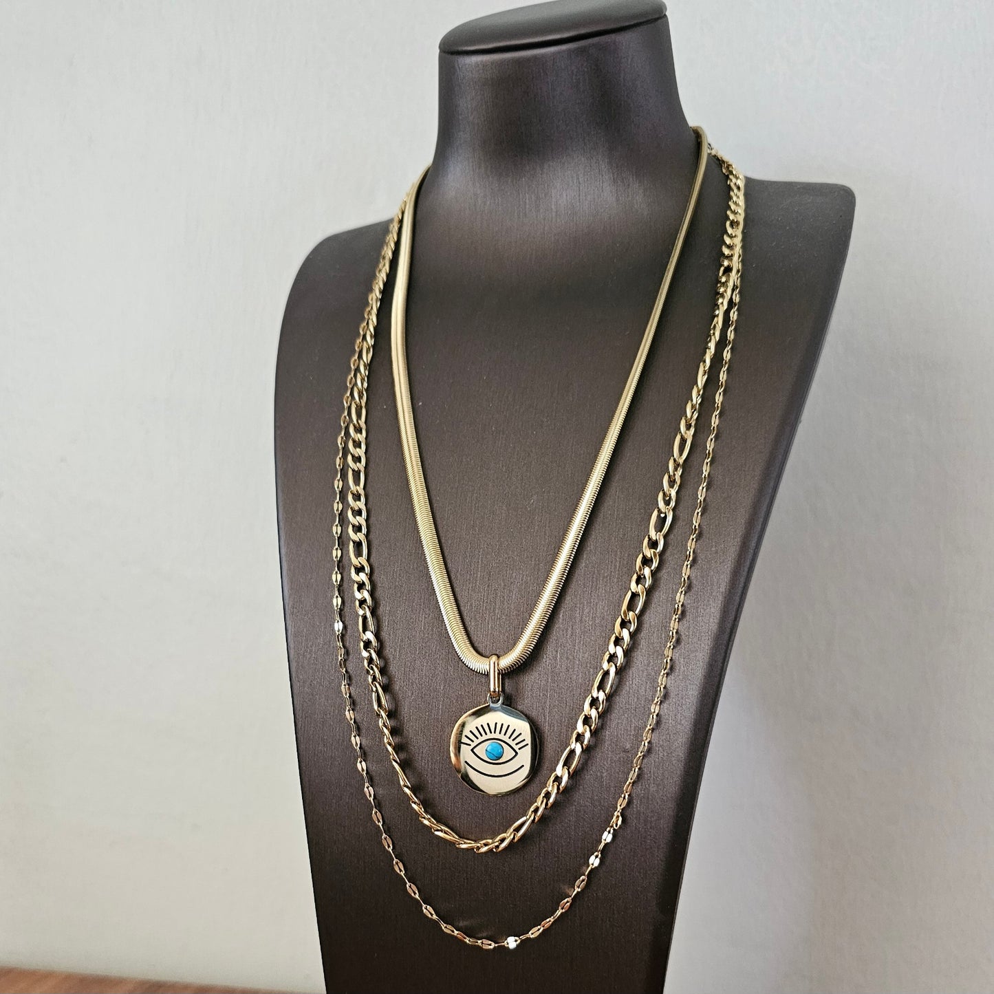 Eye Layered Necklace