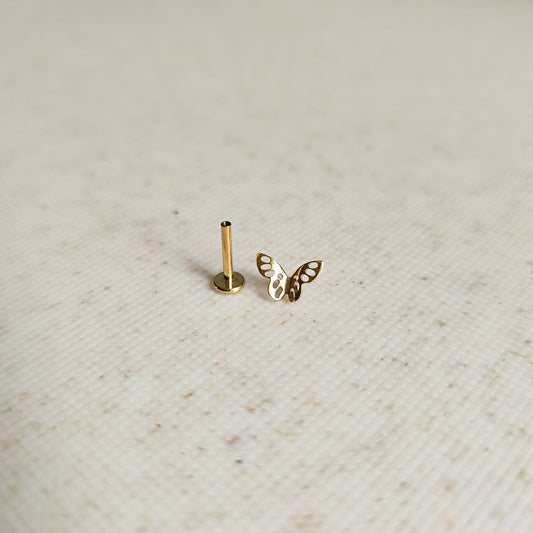 Butterfly Flat Back Stud (each)