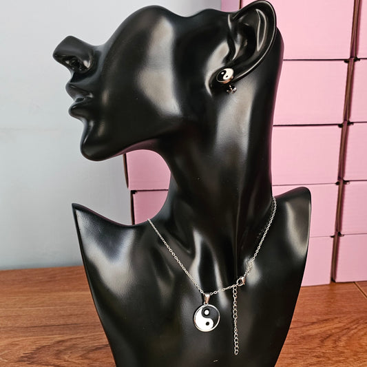 Silver Yin Yang