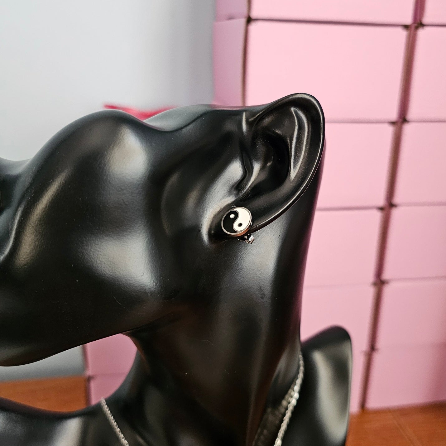 Silver Yin Yang