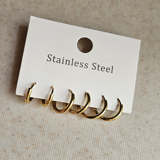 Minimalist Earrings Set