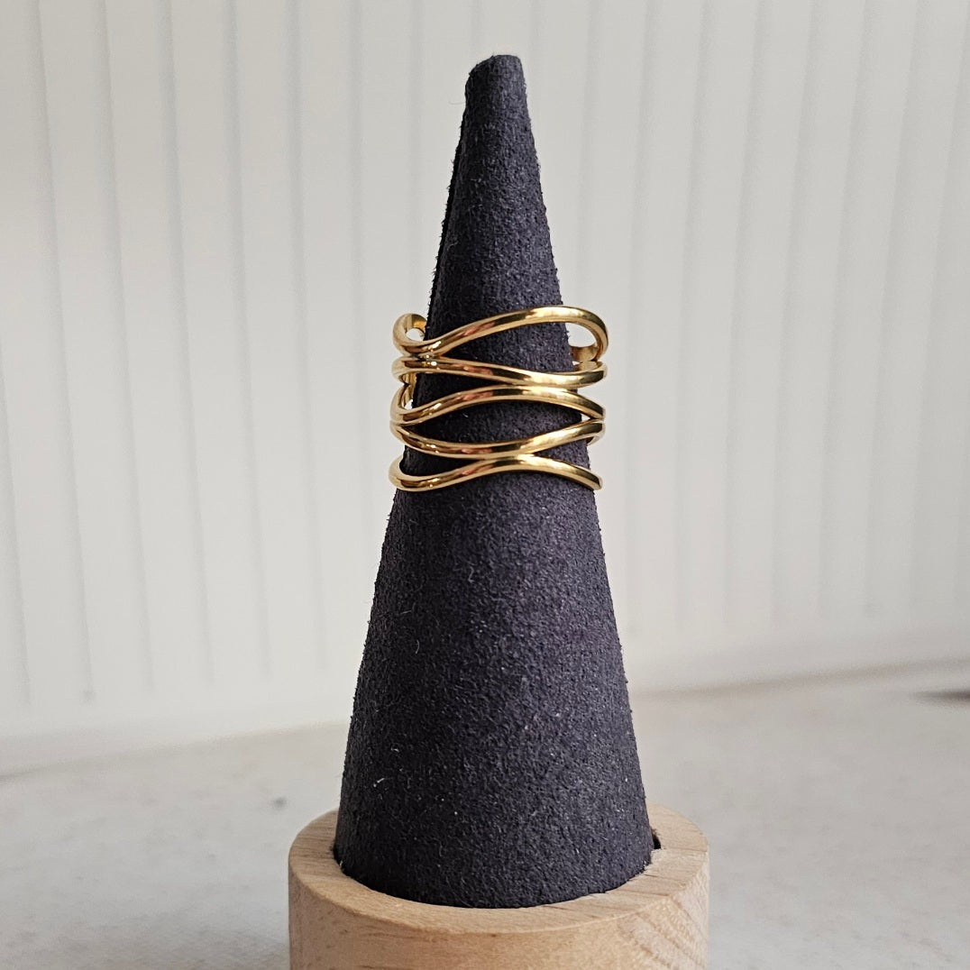 Multi Layered Adjustable Ring