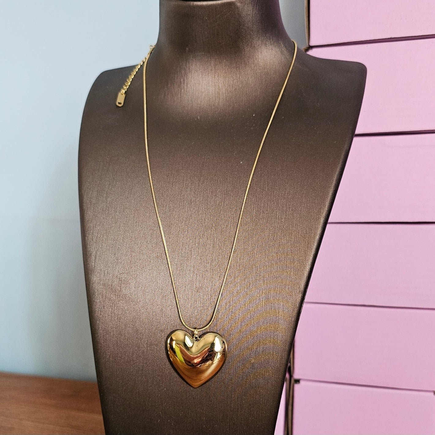 Glossy Heart Necklace