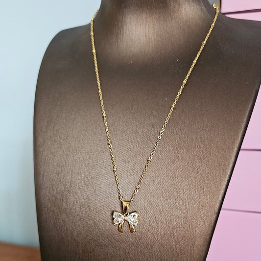 Bow Knot Necklace