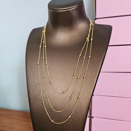 Ball Layered Necklace