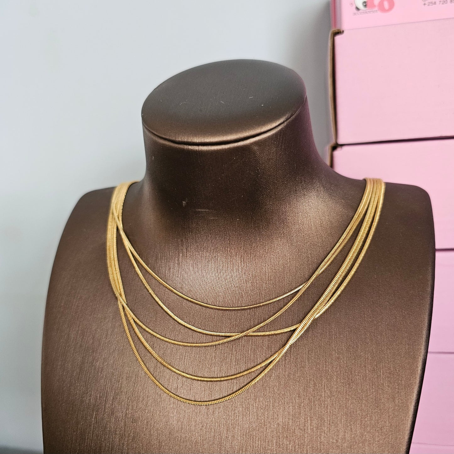 Modern Layered Necklace