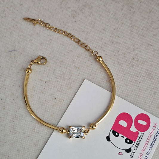 Open Square Bracelet