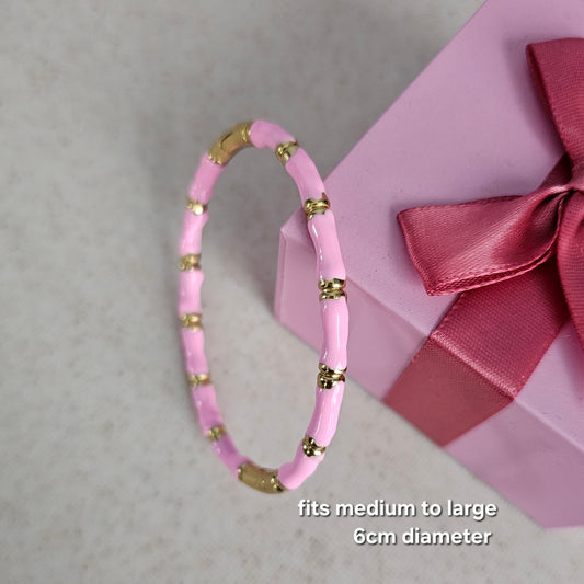Bamboo Bangle Pink