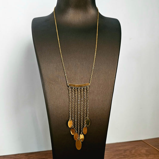 Gold Drops Necklace