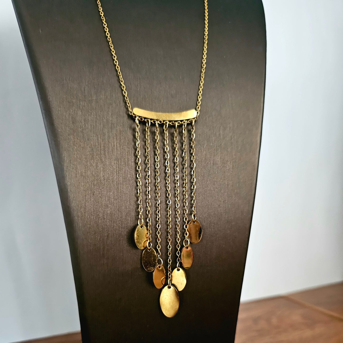 Gold Drops Necklace