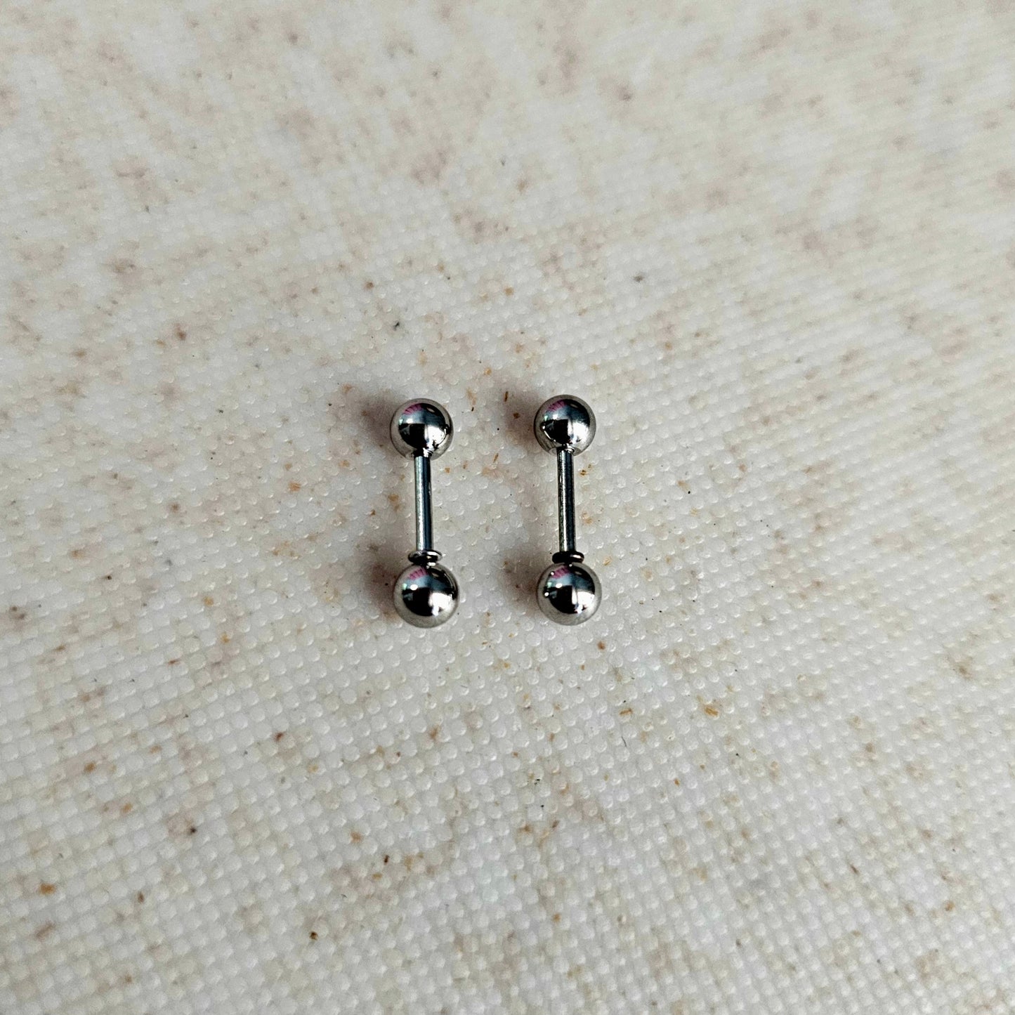 Silver Baby Studs