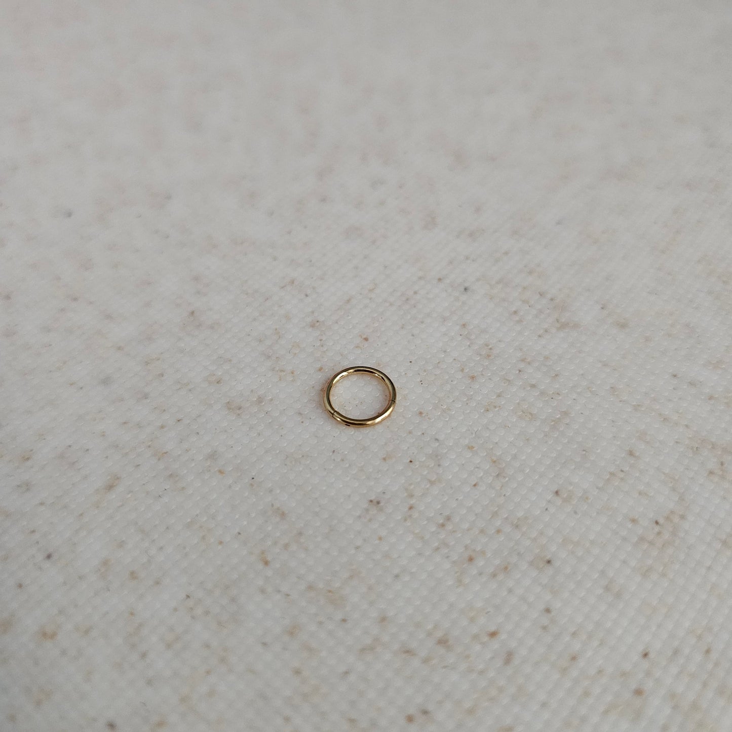 Plain 6mm Hoop (single) - for Daith / Helix