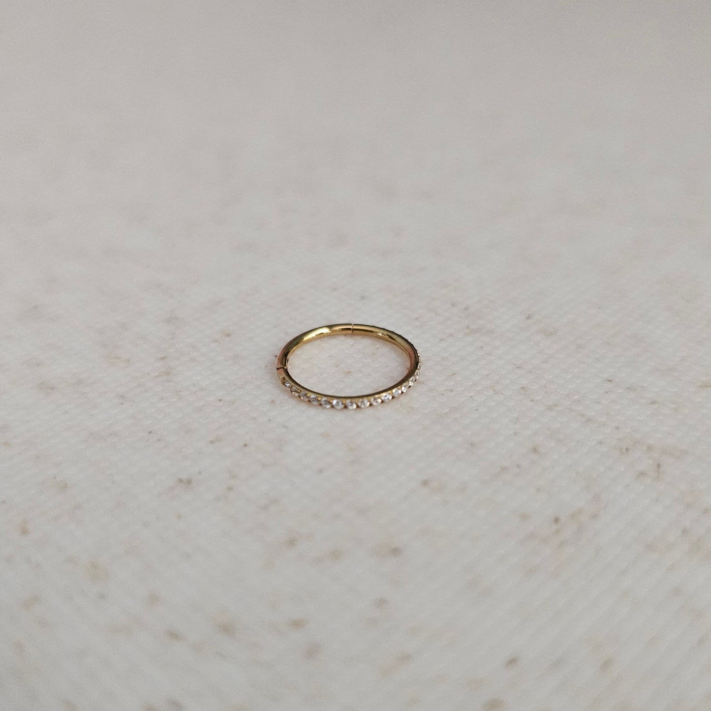 Sparkle 10mm Hoop (single) - for Conch / Nose/ Lobe