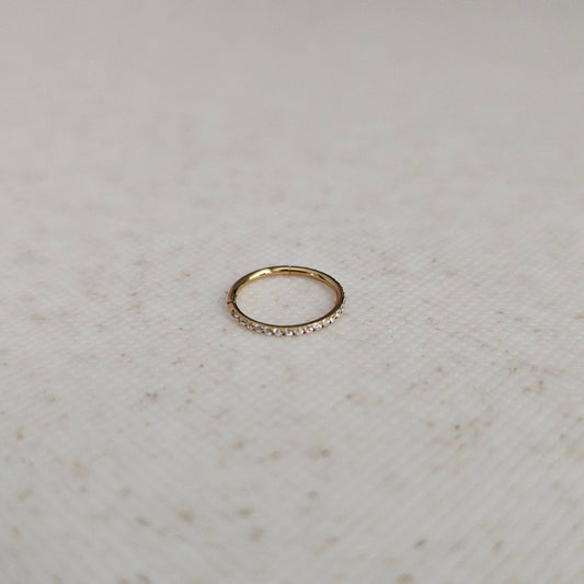 Sparkle 10mm Hoop (single) - for Conch / Nose/ Lobe