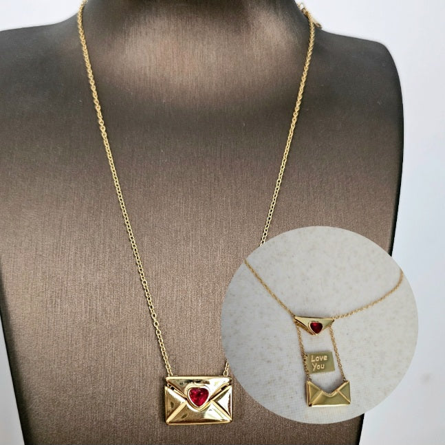 Love Envelope Necklace