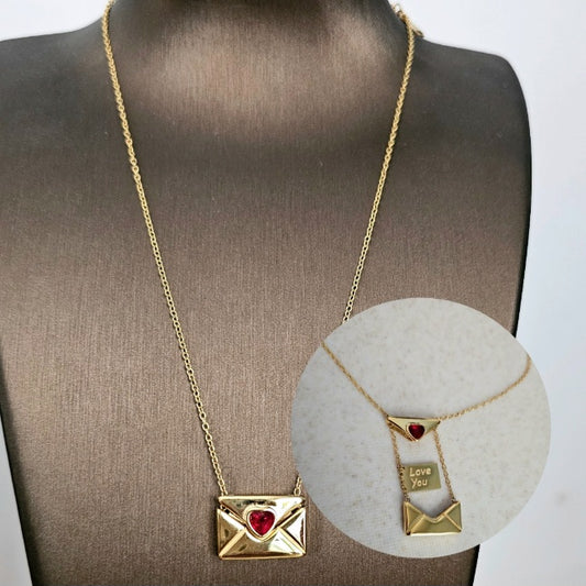 Love Envelope Necklace