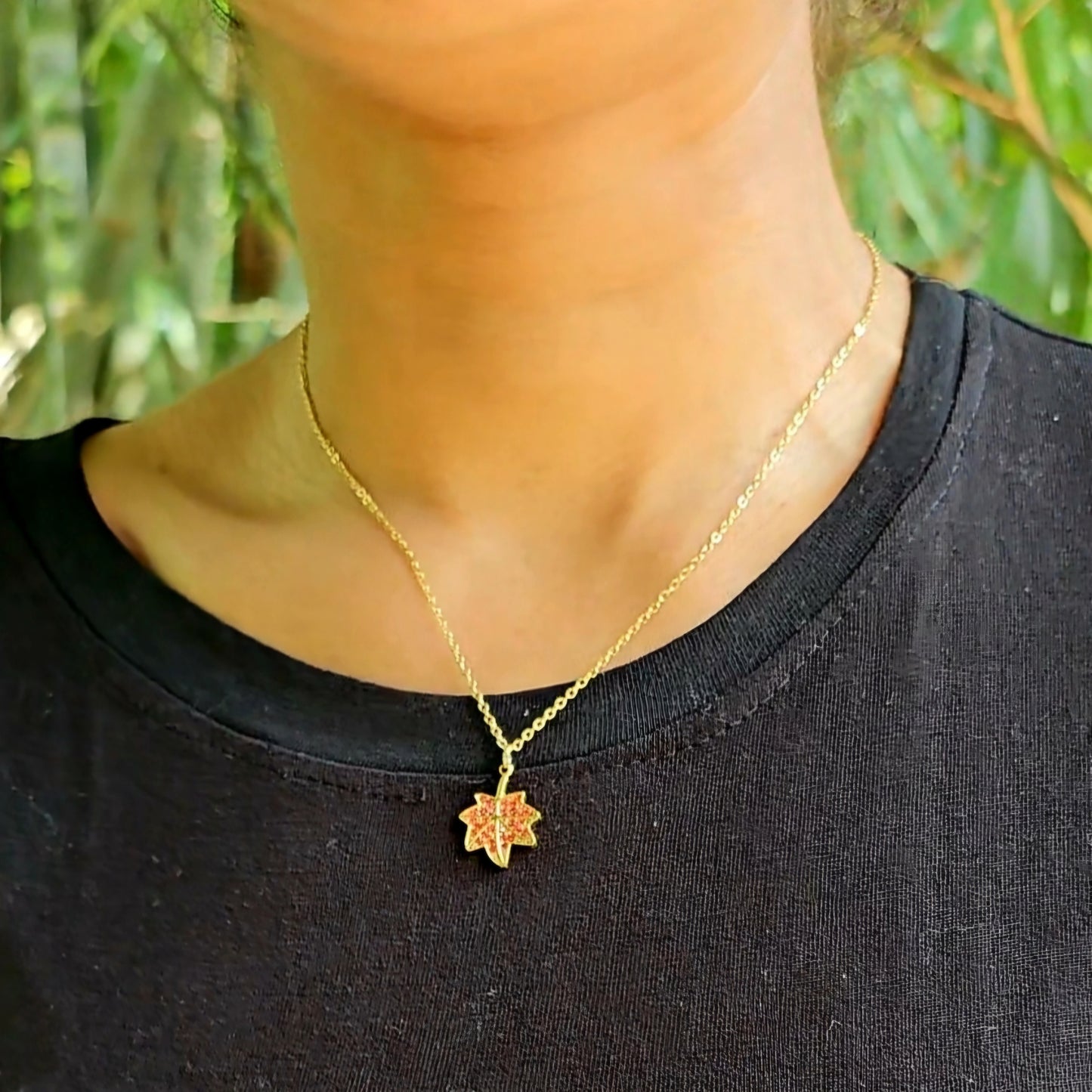 Maple Necklace