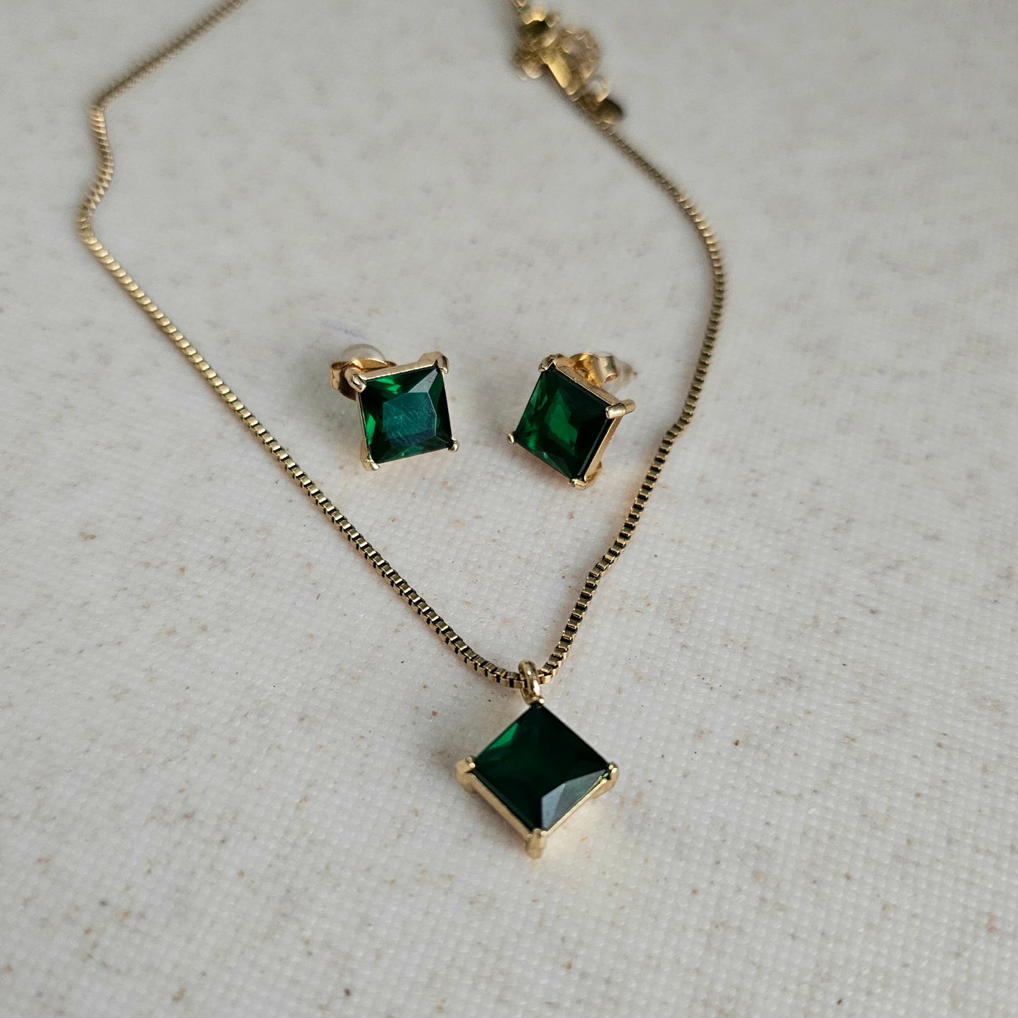 Square Set Green