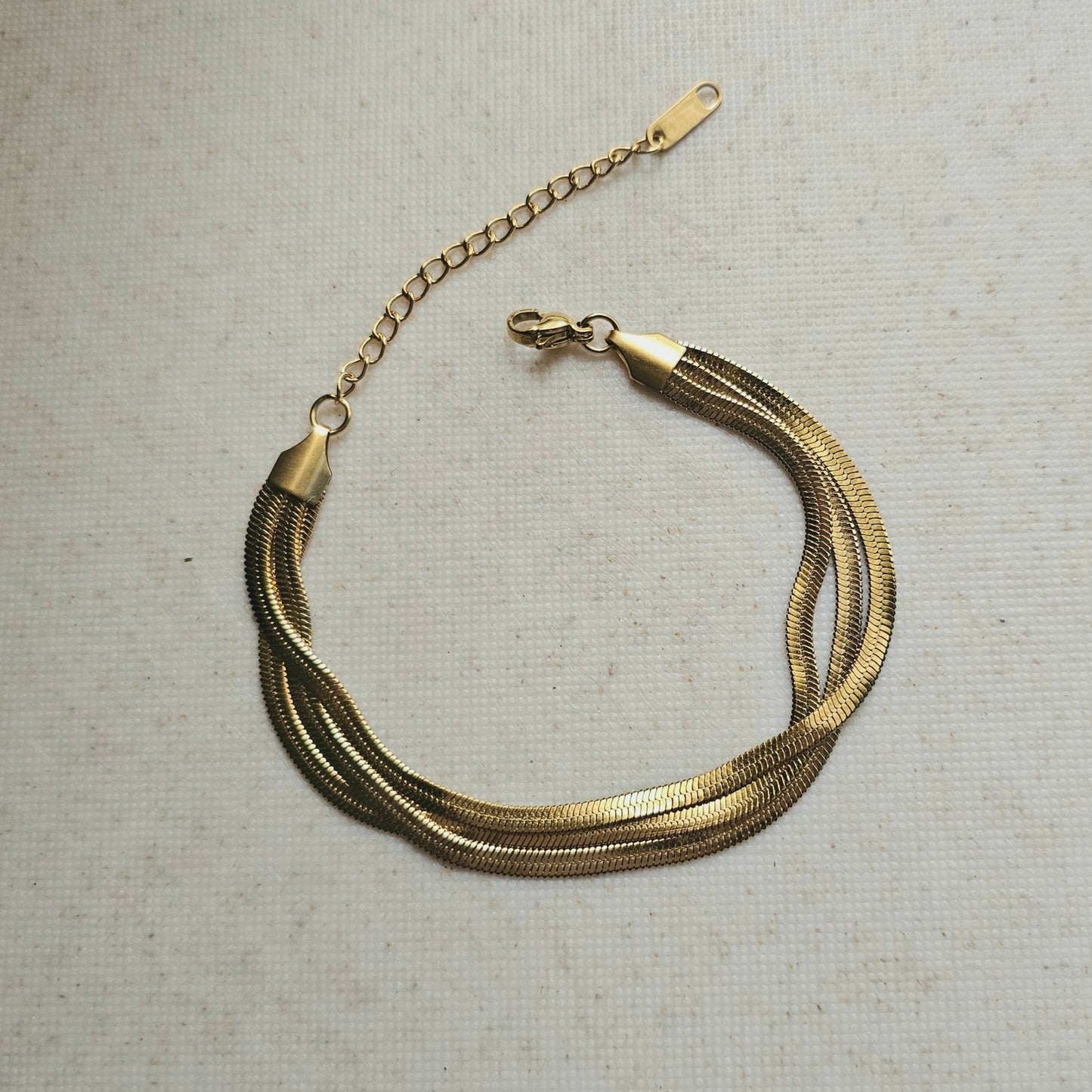 Triple Snake Bracelet