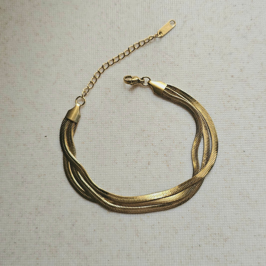 Triple Snake Bracelet