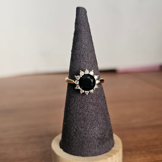 Black Stone Ring