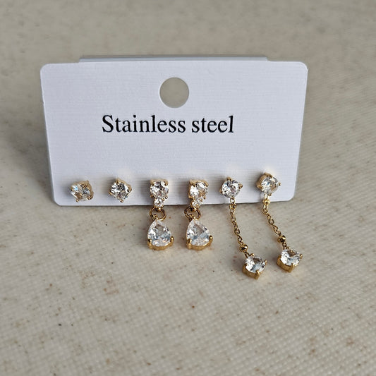 Drop Dangle Earrings Set