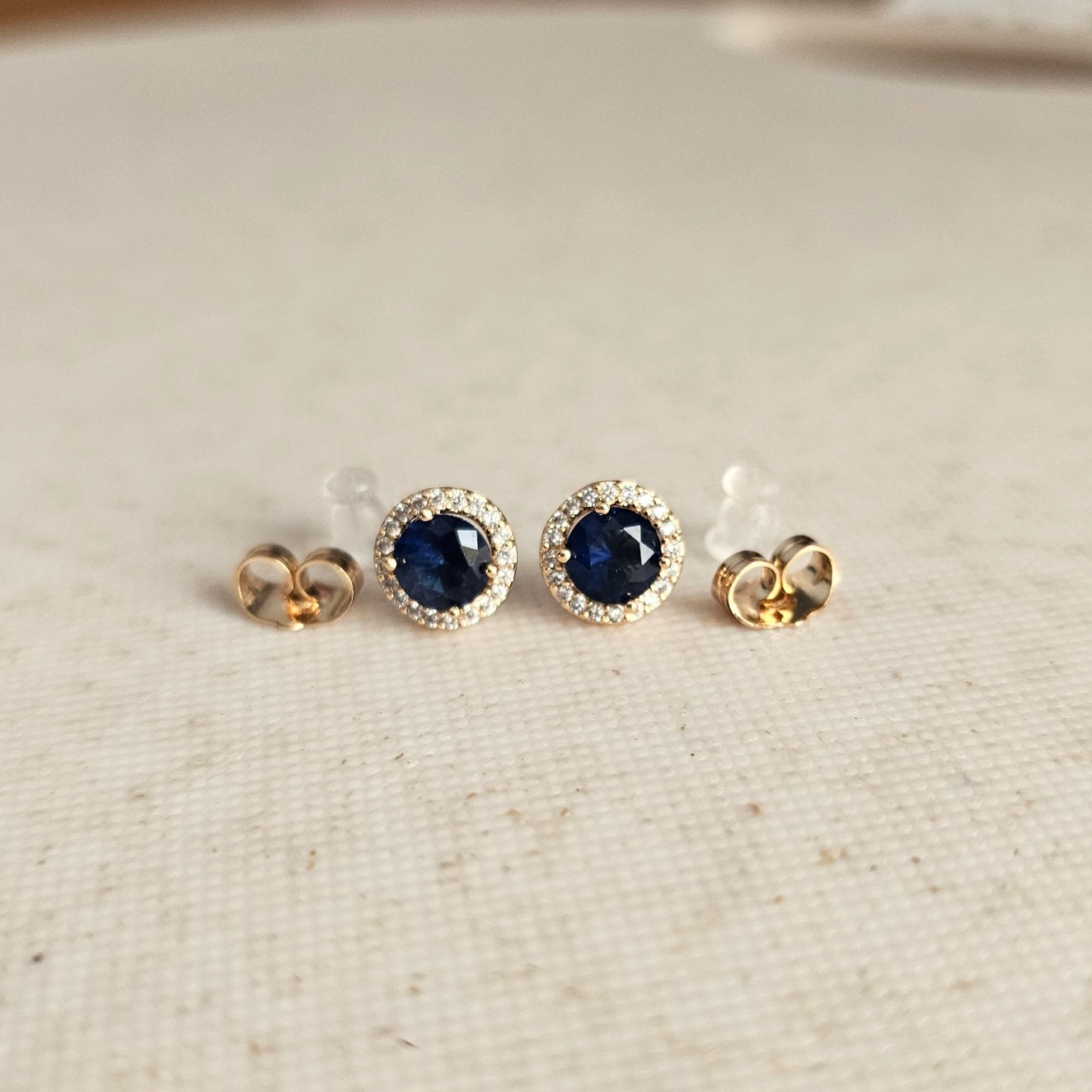 Luxe Studs - Blue